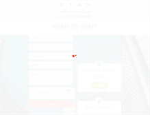 Tablet Screenshot of coasttocoastmortgage.ca